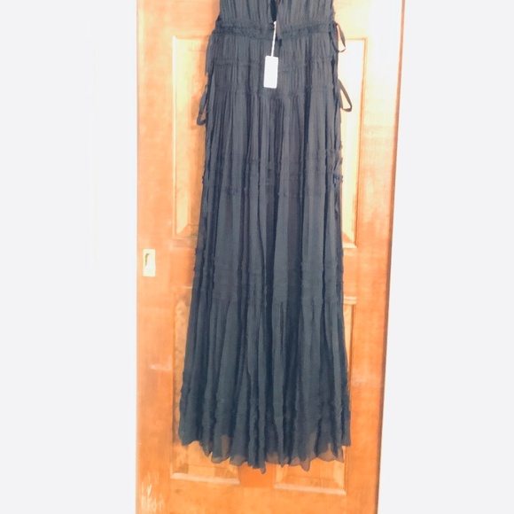 NWT Ulla Johnson Fiona Gown - Noir - SOLD OUT - Picture 4 of 10